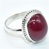 $200 Silver Ruby(9.2ct) Ring