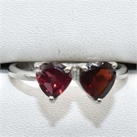 $150 Silver Garnet(1.75ct) Ring