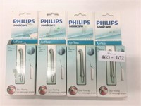 4 Philips Sonicare Airfloss Replacement Nozzles