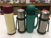 4 Used Good Condition Thermos