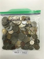 Sandwich Bag of Unchecked Coins