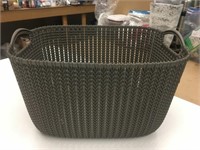19L Knit Plastic Style Basket