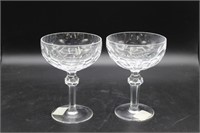 Waterford Curragmore Champange Glasses Lot 1
