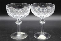 Waterford Curragmore Champange Glasses Lot 5