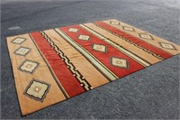 Large Custom handmade Native American Rug