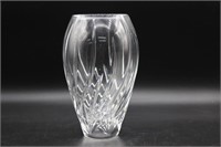 7" Marked M Crystal Vase