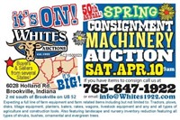 2020 Spring Machinery Auction