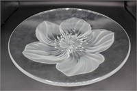Sasaki Flower Crystal Dish