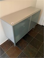 Modern Glass Front Cabinet