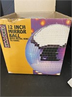 Lumaseries Mirror Disco Ball (12")