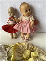 Antique Dolls with Clothes
