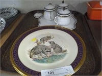 Decorative China, Lenox Raccoon Plate