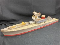 Vintage Wooden B8 Battleship