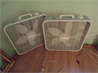 Pair of Box fans-works