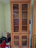 7ft Oak Cabinet-very nice