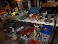 Misc garage items lot