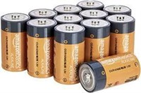 C Cell 1.5 Volt Everyday Alkaline Batteries