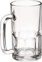 Anchor Hocking Beer Wagon Mug, Glass, 20-Ounce