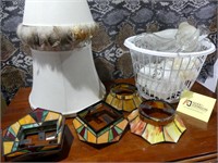 Shades, Chimneys, And Stain Glass Fixtures