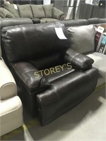 Brown Leather Power Recliner Chair - $1,400