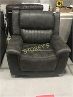 Grayish/Green Rocking Recliner Arm Chair - $900