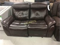 Brown Davis Power Dual Reclining Love Seat - $2290