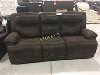 Brown Abez Reclining Couch - $1400
