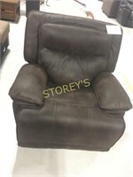 Brown Abez Swivel Reclining Arm Chair - $1000