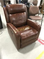 Light Brown Gliding Recliner Arm Chair - $1100