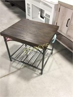 Franklin Metal Base End Table - $380