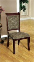 Furniture of America Cherry Finish Side Chairs