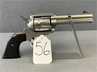 56. Ruger Vaquero .45 Cal, Stainless, Engraved