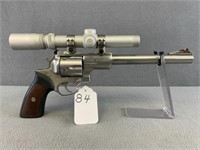 84. Ruger Super Redhawk Stainless .44 Mag, Burris