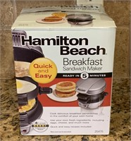 Hamilton Beach breakfast sandwich maker