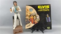 Musical Elvis Decanter & Vinyl Record