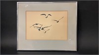 Original Signed & Numbered Seagull Art