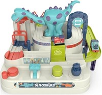 As is-Dinosaur Adventure Train Track Set Toys