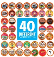 As is-Two Rivers Coffee, Flavored Sampler, 40