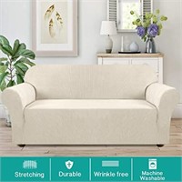 AS IS - Turquoize Stretch Sofa Slipcover Couch