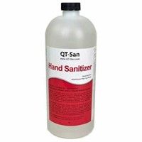 NEW - Qt-san hand sanitizer. 1 litre