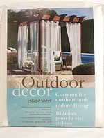 New outdoor decor curtains for outdoor living