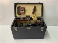 CASED MICROSCOPE BY BAUSCH AND LOMB