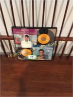 Framed Elvis records