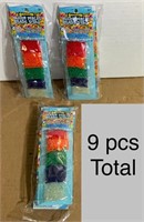 9 Bags of Decorative Water Beads