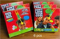 Lot of 6 "Don't Lose Your Cool" Family Game