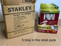 5 Packs of 3 Stanley Extension Cords