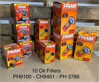 Lot of FRAM Oil Filters