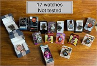 Assorted Lot of Watches (not tested / AS-IS)