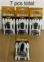 Lot of "Fox 40" Pealess Whistles