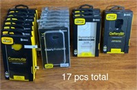 Lot of 17 Protective Cases